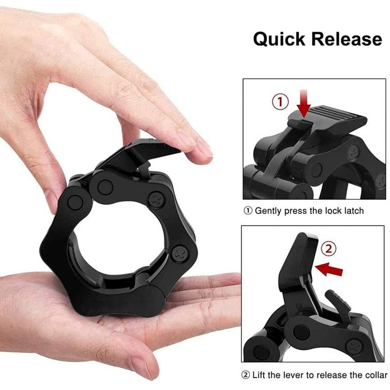 Barbell Collar Safety Clips