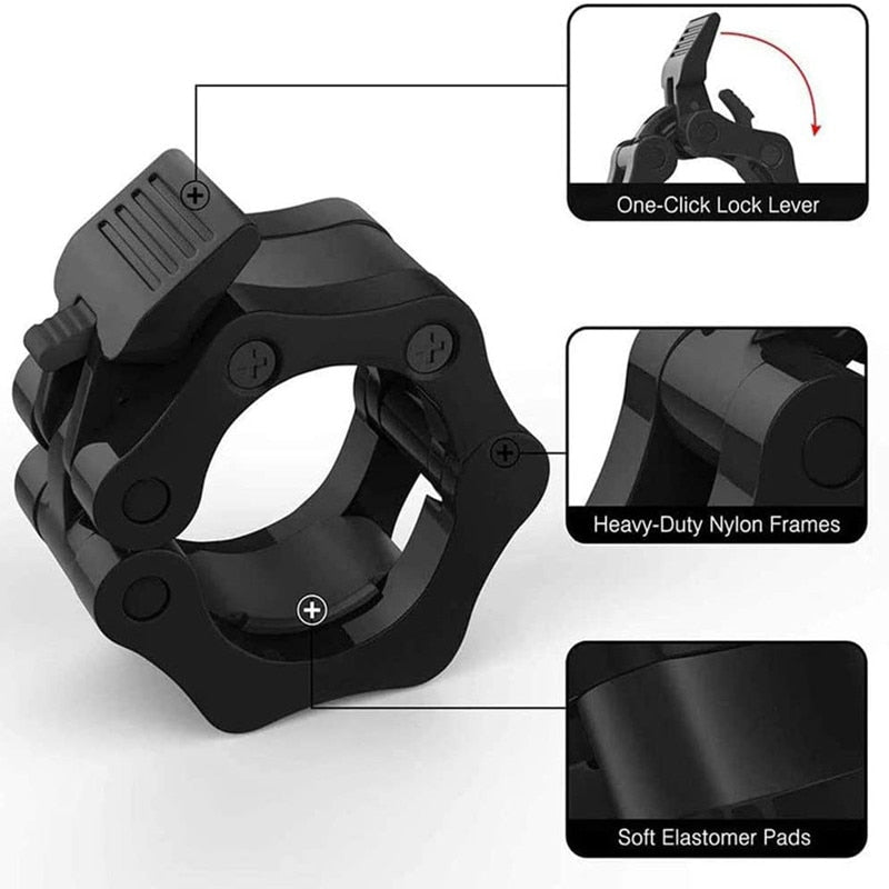 Barbell Collar Safety Clips