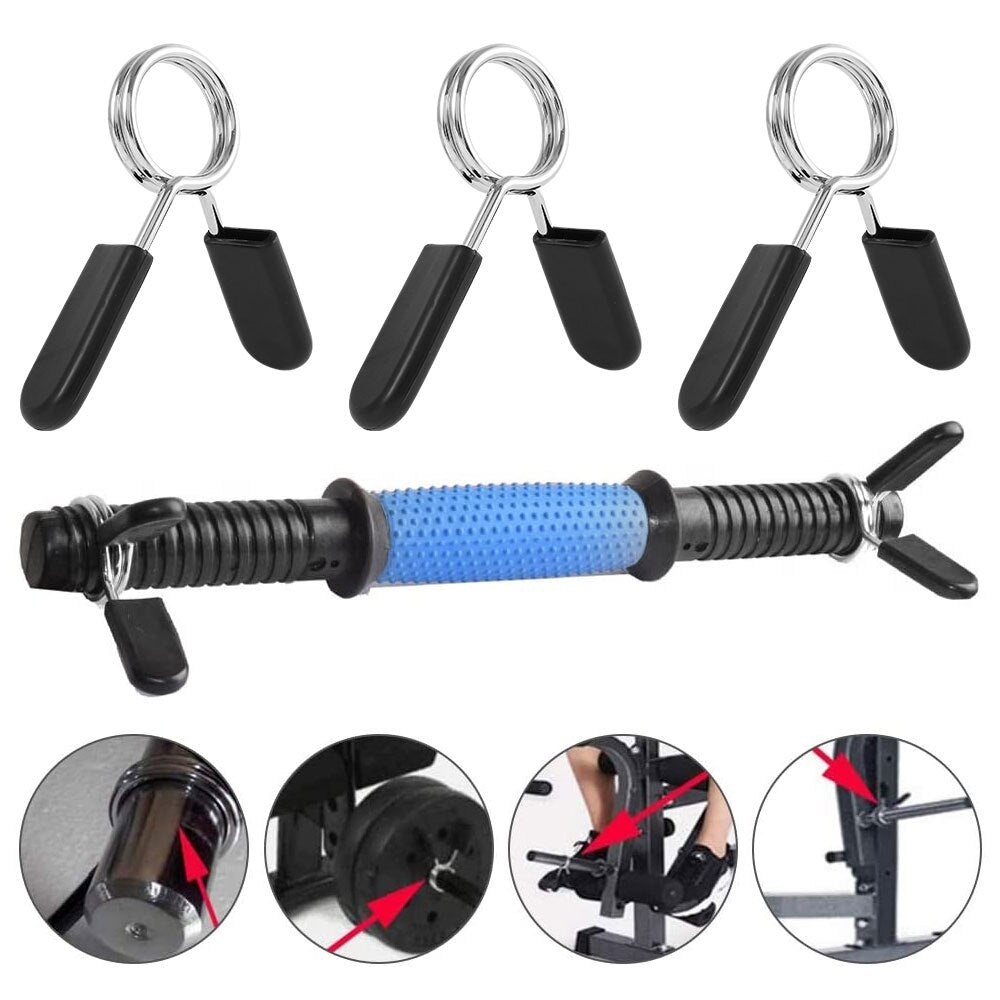 Barbell Spring Collar Clips