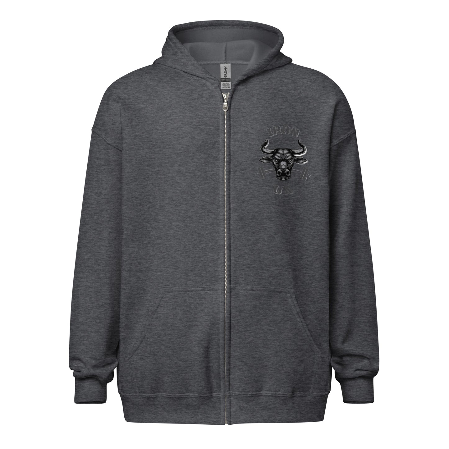 Iron Ox Zip-Up Hoodie
