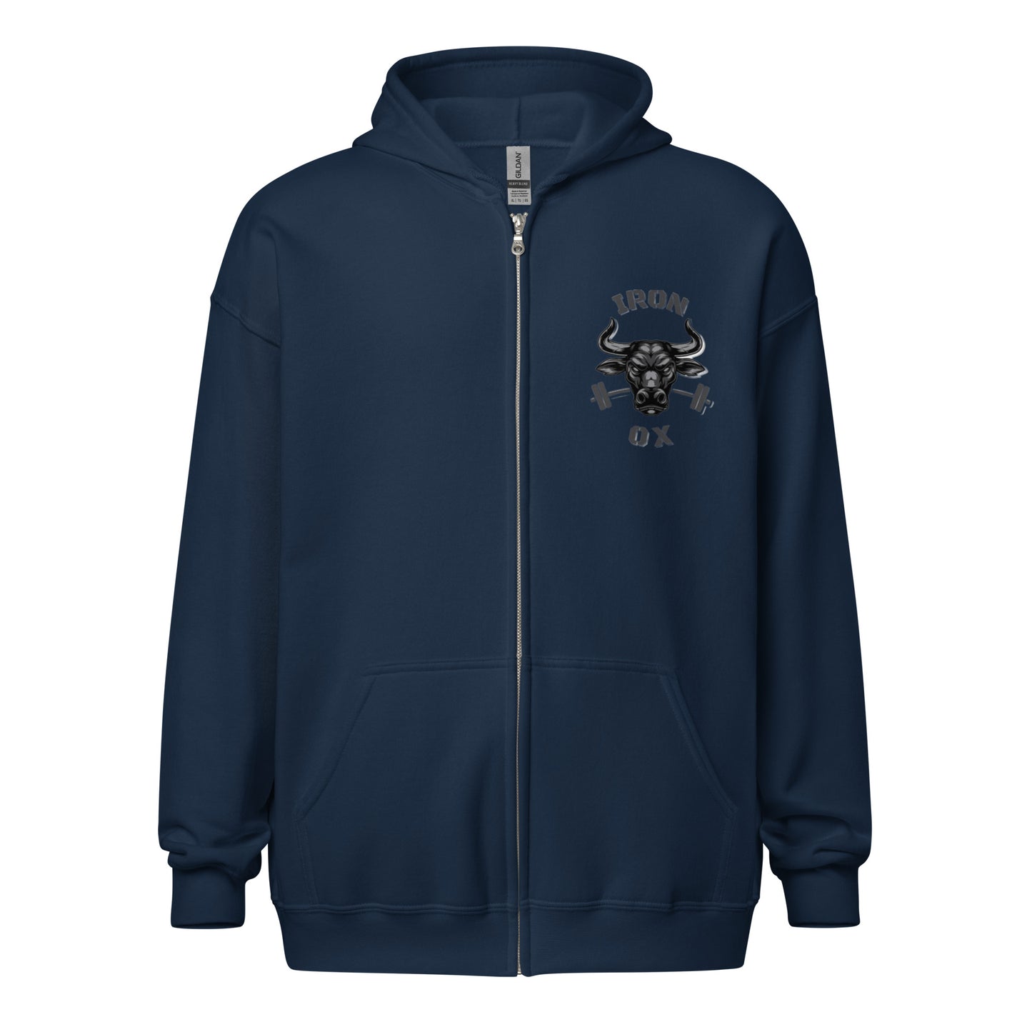 Iron Ox Zip-Up Hoodie