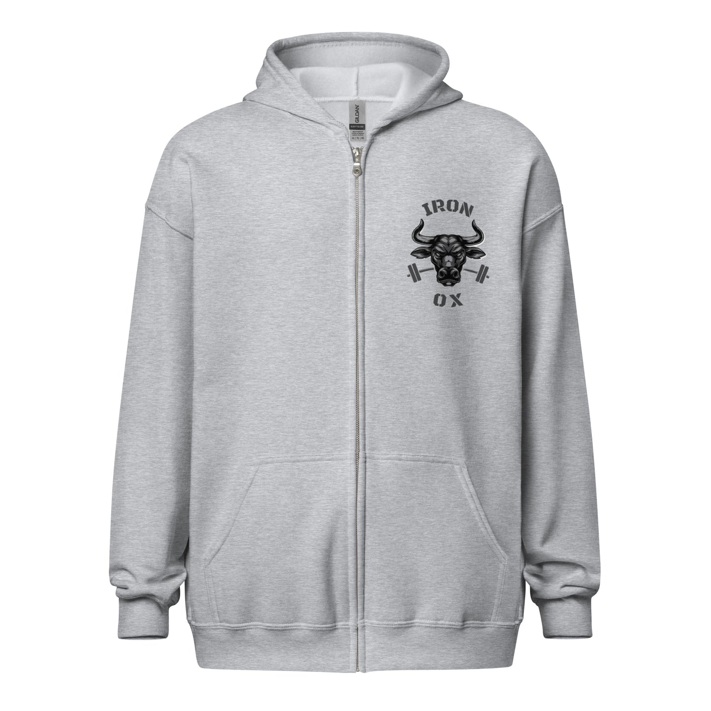 Iron Ox Zip-Up Hoodie